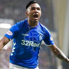 Alfredo Morelos, nominado al jugador del año en Escocia