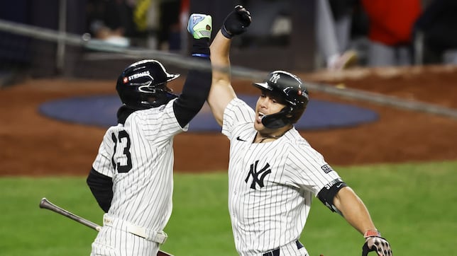 NY Yankees ganan el Juego 1 de la ALCS sobre Cleveland Guardians