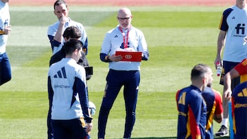 22/03/23 CIUDAD DEL FUTBOL LAS ROZAS
ENTRENAMIENTO  SELECCION ESPAÑOLA ESPAÑA
LUIS DE LA FUENTE
