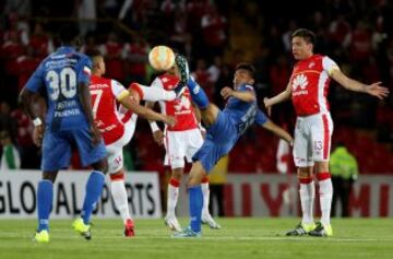 Santa Fe volvió a ganar después en Sudamericana después de un mes. Lo había hecho el 27 de agosto ante Nacional en Montevideo.