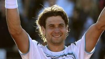 <b>EXPERIENCIA. </b>David Ferrer tiró de experiencia y madurez para sobreponerse a la pérdida del primer set frente a Nicolás Almagro.
