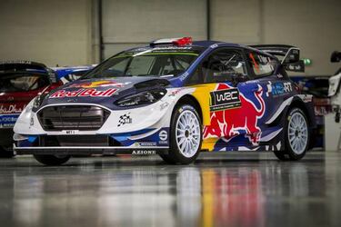 As¨ª es el Ford Fiesta con dise?o energ¨¦tico exclusivo para Ogier