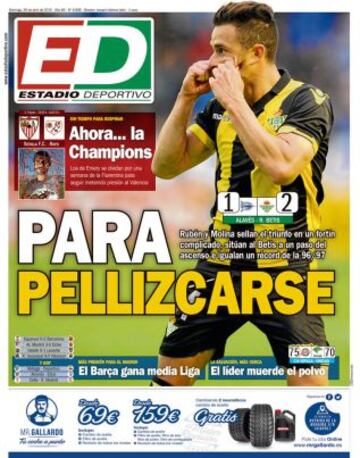 Portadas de la prensa deportiva