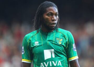 21. Norwich (Inglaterra). El cuadro europeo tiene una buena cantidad de seleccionados (11). Dieumerci Mbokani, delantero de la República Democrática del Congo es uno de ellos. 