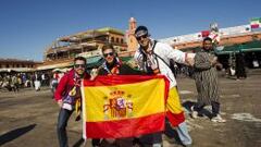 Marrakech hermana a madridistas y ‘cuervos’
