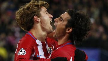 Tiago y Griezmann.