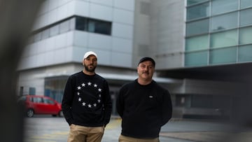 Marcos Fernández y Javier Ferrara, miembros de Parquesvr, en Diario AS.