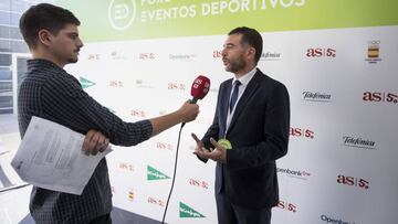 27/10/17 DIARIO AS FORO EVENTOS DEPORTIVOS 2017 ED17 
 ENTREVISTA ASTV BORJA MAROTO CON KEPA OLABARRIETA DIRECTOR BILBAO EKINTZA