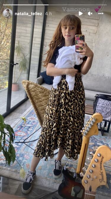 Natalia Téllez comparte las primeras fotos con su hija Emilia