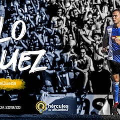 El Hércules ficha a Pablo Íñiguez por dos temporadas