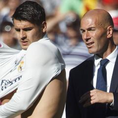 Recado de Zidane a Morata