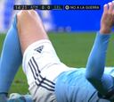 Aspas y el Celta indignados: no entienden que lo que le hizo Giménez no fuera roja
