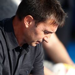 Asier Garitano: “El punto ante el Eibar, en Ipurua, es muy bueno”