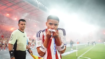 Néstor Lorenzo habla sobre José Enamorado, jugador de Junior FC.