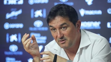 Braulio durante su comparecencia de hoy.