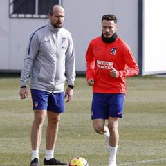 Simeone sigue esperando a Saúl