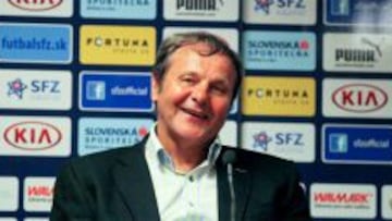 Kozac, en sala de prensa.