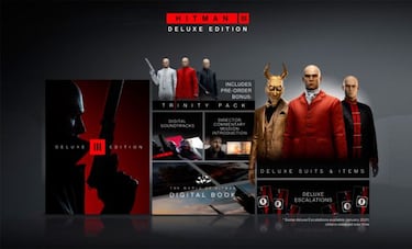 Hitman 3 detalla los contenidos de sus diferentes ediciones en formato físico