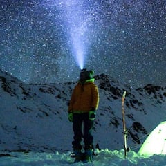 Vivac a 2.635 m bajo las estrellas