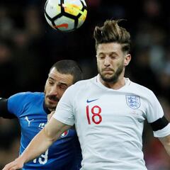 Lallana no jugará contra España por un problema muscular
