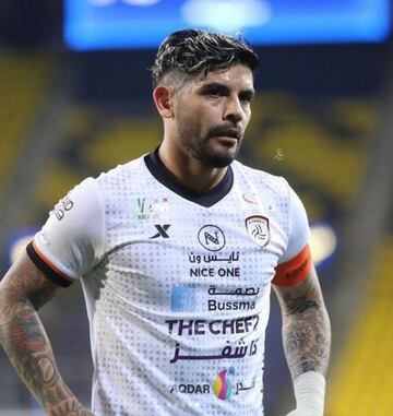 El futbolista argentino juega en el Al-Shabab Club desde septiembre de 2020 hasta la actualidad.