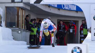 El piloto espa&ntilde;ol de skeleton Ander Mirambell, en una imagen de archivo.