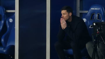 Soccer Football - LaLiga - Deportivo Alaves v Real Madrid - Estadio Mendizorroza, Vitoria-Gasteiz, Spain - December 14, 2025 Real Madrid coach Xabi Alonso REUTERS/Pankra Nieto