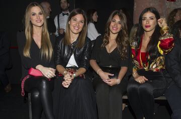 Elena Galera, Nuria Cunillera, Antonela Roccuzzo y Daniela Semaan.