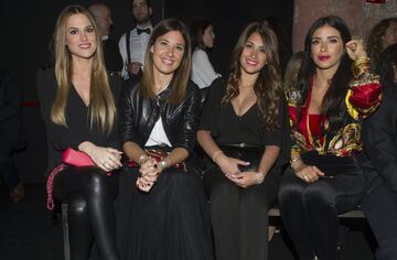 Elena Galera, Nuria Cunillera, Antonela Roccuzzo y Daniela Semaan.