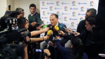 Javier Tebas, presidente de LaLiga