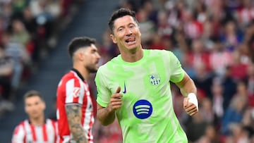 05/25/25 FIRST DIVISION MATCH LAST MATCHDAY 38 ATHLETIC BILBAO - BARCELONA JOY GOAL ROBERT LEWANDOWSKI