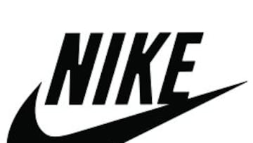 El logo y el nombre de Nike.