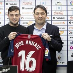 Arnaiz, muy cerca de volver a Osasuna