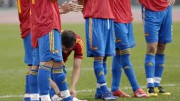 Xavi, en la Euro 2000 Sub-21.