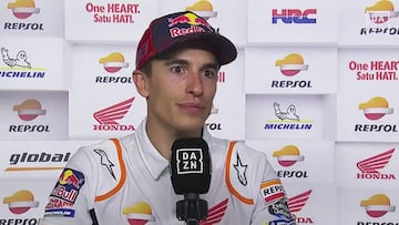 Márquez: "La evolución del brazo está un poco estancada"