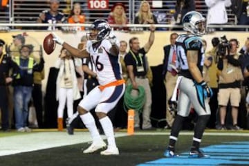 Bennie Fowler receptor de Broncos anotó la conversión de dos, que ponía el 24-10 en el luminoso, a la postre marcador definitivo.