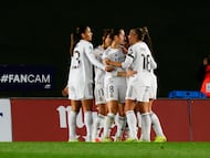 06/12/25 PARTIDO FUTBOL FEMENINO
LIGA F LIGAF PRIMERA JORNADA 13
REAL MADRID - REAL SOCIEDAD
PRIMER GOL PORPIA PUERTA 1-0 ALEGRIA