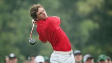 Mat&iacute;as Dom&iacute;nguez durante el &uacute;ltimo d&iacute;a previo al Masters de Augusta. 