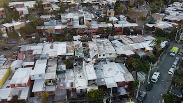 Santiago, 11 de Mayo 2023.
Cuatro heridos deja una explosion de un cilindro de gas en el cerro 18 en la comuna de Lo Barnechea
Javier Salvo/ Aton Chile