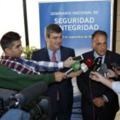 Tebas: "¿Gorka Villar? No me sorprende que se investigue"