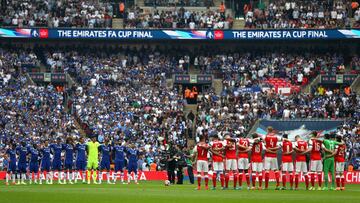 Minuto de silencio en Wembley por las víctimas de Manchester