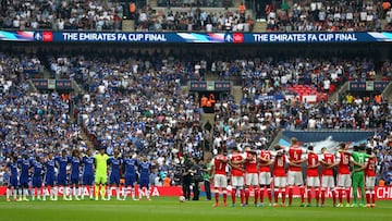 Minuto de silencio en Wembley por las víctimas de Manchester