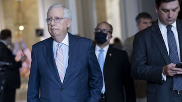 Mitch McConnell quiere bloquear la Comisi&oacute;n para investigar el asalto al Capitolio del 6 de enero y pide a los republicanos votar en contra.