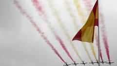 ¿Qué es la Patrulla Águila del Ejército Español, qué aviones utilizan y cuáles son los requisitos para ser piloto?