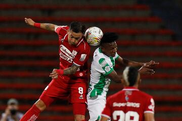 Nacional recibió la visita de América en la Liga BetPlay.