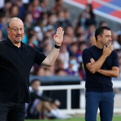 Benítez: “Las sustituciones que hace Xavi son inteligentes”