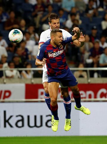 Cesar Azpilicueta y Jordi Alba  