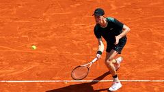 Tennis - ATP Masters 1000 - Monte Carlo Masters - Monte Carlo Country Club, Roquebrune-Cap-Martin, France - April 10, 2024 Italy's Jannik Sinner in action during his round of 32 match against Sebastian Korda of the U.S. REUTERS/Denis Balibouse