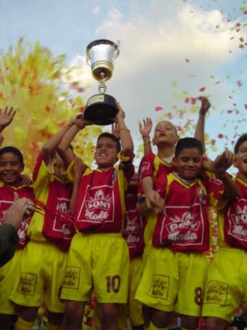 A los 12 años quedó campeón del Pony Fútbol con el equipo Academía Tolimense, equipo del que era capitán.