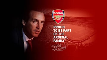 Emery, nuevo entrenador del Arsenal.